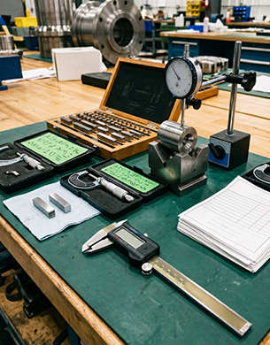 Calibrated instrumentation at VB workshop