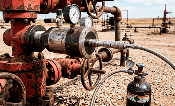Remote Fire Wellhead Attachment EQ1120